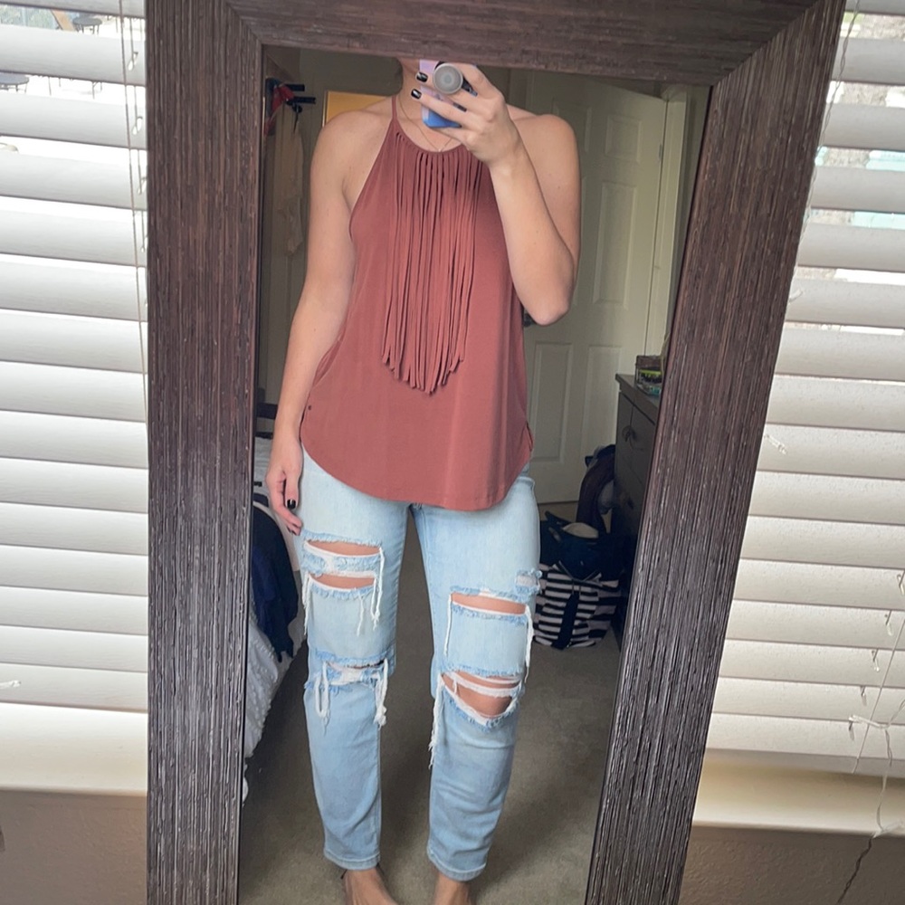 American eagle fringe tank